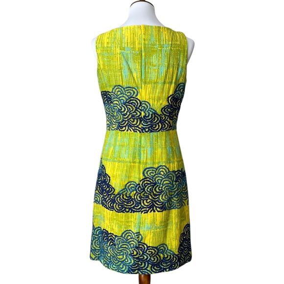 Anthropologie Dress 8 Embroidered Fall Dress Boho Tabitha Azure Scroll RARE - Picture 12 of 16